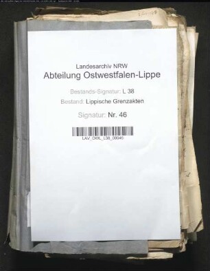 Grenze des Amtes Sternberg zum Herzogtum Braunschweig-Lüneburg bzw. Kurfürstentum Hannover (Amt Aerzen)