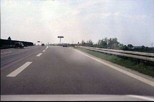 Einfahrt in Tangente (Ulm Richtung München)