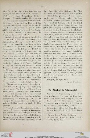 Ein Münzfund in Schussenried