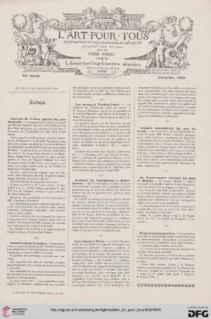 No 168 (Décembre 1899)