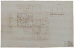 Wohnhaus F. Haas, Karlsruhe Ausführungsplanung: Grundriss Untergeschoss, Kellergeschoss 1:50