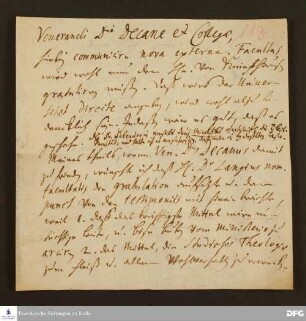Brief von August Hermann Francke an Joachim Lange.