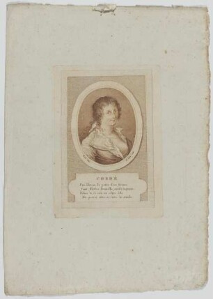 Bildnis Charlotte Corday d'Armans (1768-1793)