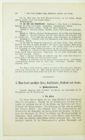5. Das Land zwischen Harz, Kyffhäuser, Unstrut und Saale