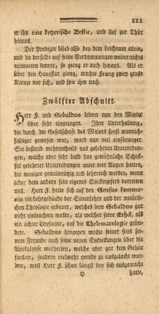 Zwölfter Abschnitt.