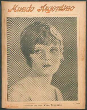 Estrellas del cine: Vera Reynolds [Fotografía]