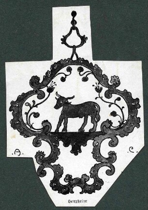 Wirtshausschild "Zum Ochsen"