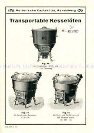 Transportable Kesselöfen