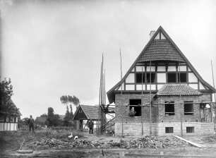 Mittellandkanal im Bau