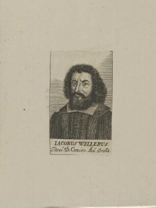 Bildnis des Iacobus Wellerus