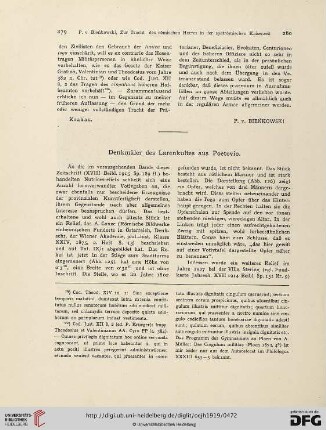 19/20.1919: Denkmäler des Larenkultes aus Poetovio