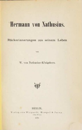 Hermann von Nathusius