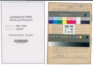 Entnazifizierung Gustav Kretschmann , geb. 02.10.1893 (Schlosser)