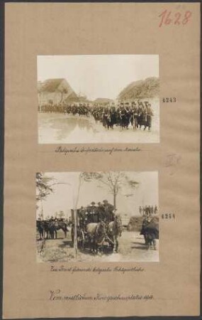 Belgische Infanterie auf dem Marsche