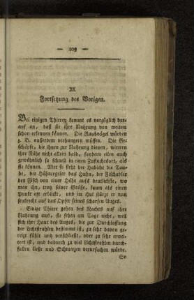 XI. Fortsetzung des Vorigen.