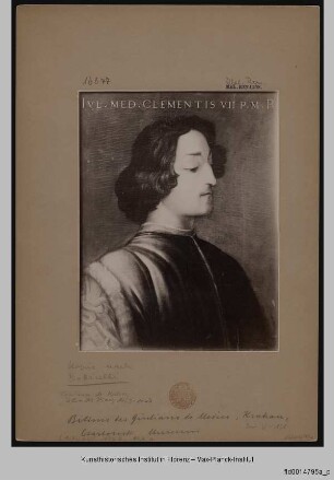 Bildnis des Giuliano de'Medici - Giuliano de'Medici