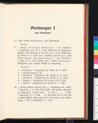 Amberger I aus Neuwied.