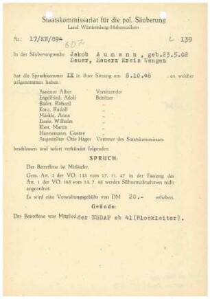 Aumann, Jakob