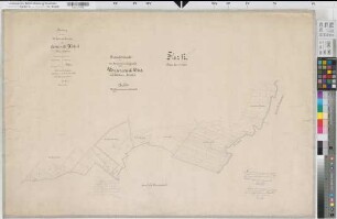 Wasserkurl (Kamen), Zusammenlegung Wasserkurl, Bl. 6 Brouillonkarte Westick Flur 17