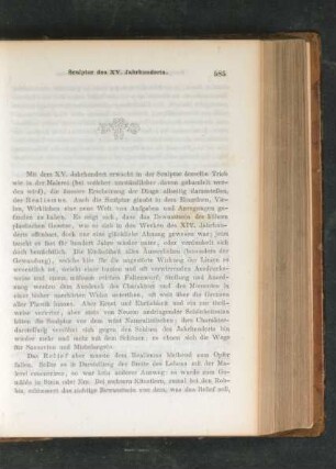Sculptur des XV. Jahrhunderts