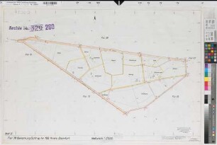 Ochtrup (Ochtrup), Teilung Ochtrup, Bl. 15 Planabdruck Flur 38