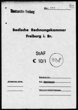 Umzugskosten und Umzugskostenbestimmungen für Beamte