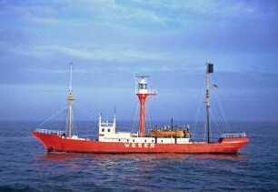 Feuerschiff "Norderney I" auf Station "Weser"