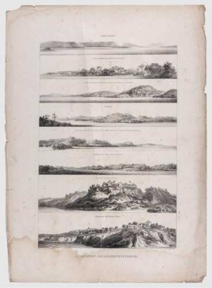 Atlas zur Reise in Brasilien von Dr. v. Spix und Dr. v. Martius - Ansichten am Amazonenstrom