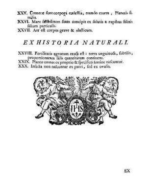 Ex Historia Naturali.