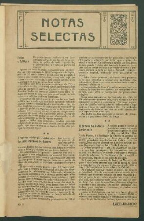Notas selectas