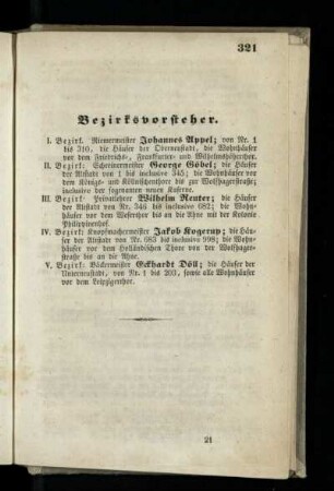 Bezirksvorsteher