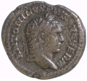 Münze, Denar, 216
