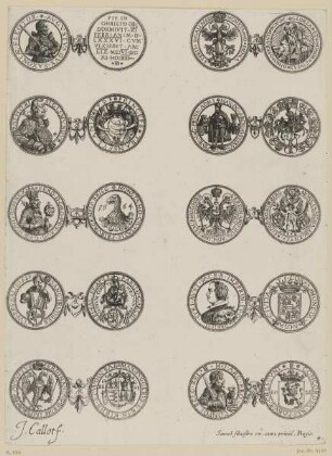 Münzbildnisse Europäischer Herrscher (1565 – 1624)