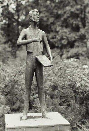 Karl Blechen : Cottbus, Denkmal für Karl Blechen im Karl-Blechen-Park