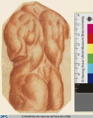 Torso (Studie nach Antikenmodell), Rückenansicht