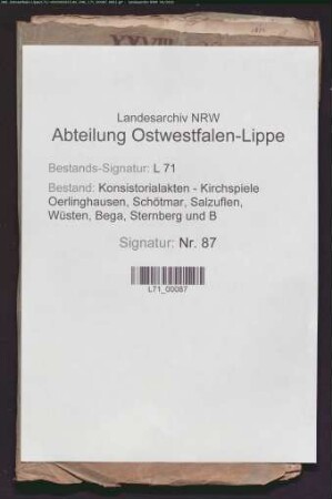 Kircheneinkünfte, Allgemeines (v.a. Verzeichnisse, Rechnungen)