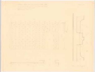 Villa von der Heydt, Berlin-Tiergarten Umbau: Fußboden in der Vorhalle: Grundriss 1:20