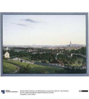 Potsdam vom Mühlenberg aus gesehen