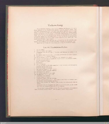 Vorbemerkung