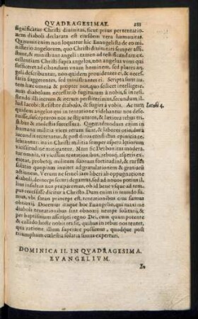 Dominica II. In Quadragesima.