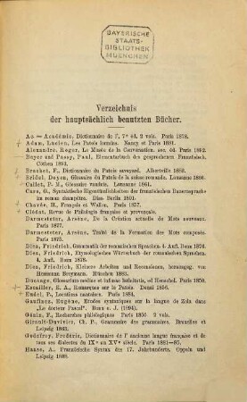 Über Zola's Sprachgebrauch