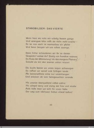 Standbilder. Das Vierte : [SW V: keine Sigle]; [SW V, S. 56/116]