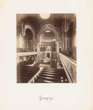 Neue Synagoge, Berlin: Innenraum