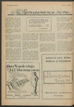 Correspondencia íntima