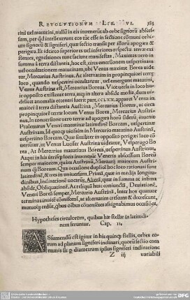 2. Hipotheses circulorum, quibus hae stellae in latitudinem seruntur.