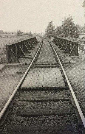 Eisenbahnbrücke (Brückenanlage); Münster, Eisenbahn, Gersprenz