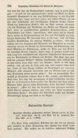236-245 Systematische Theologie