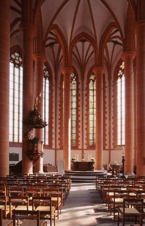 Deutschland. Baden Württemberg. Heidelberg. Altstadt. Heiliggeistkirche. Innen