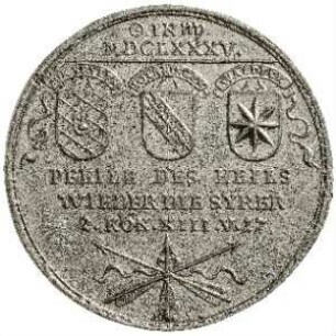 Medaille, 1685