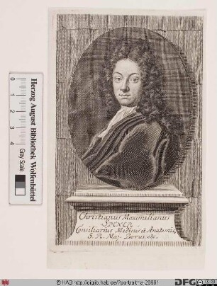 Bildnis Christian Maximilian Spener